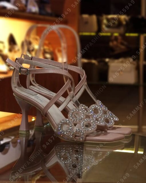 ⁦صندل سهرة بكعب متوسط⁩ - الصورة ⁦2⁩